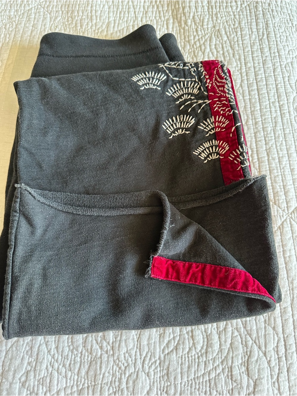 Vintage Lucky Brand Nagoya Tiger Y2K Sweatpants | Embroidered | 34” Inseam | L - Picture 3 of 10